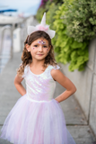 Dreamy Unicorn Dress - Size 5-6 Years