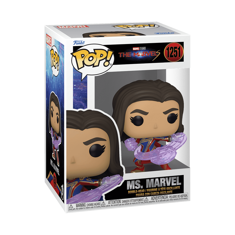 FUNKO POP! MARVEL : THE MARVELS - MS. MARVEL IN FIGHTING STANCE