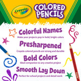 NEW Crayola Coloured Pencils, 60 Count
