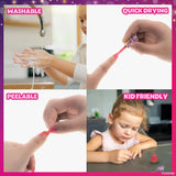 Townley Girl : Disney Princess Non-Toxic, Water-Based, Peel-Off Nail Polish Set