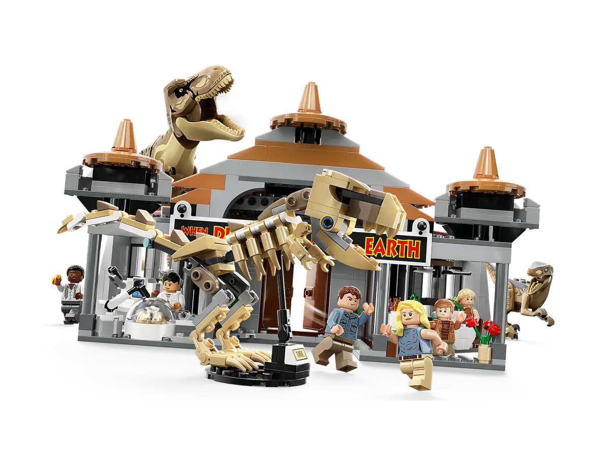 Display Lego Jurassic Park Entrance Lego Jurassic Park 30th