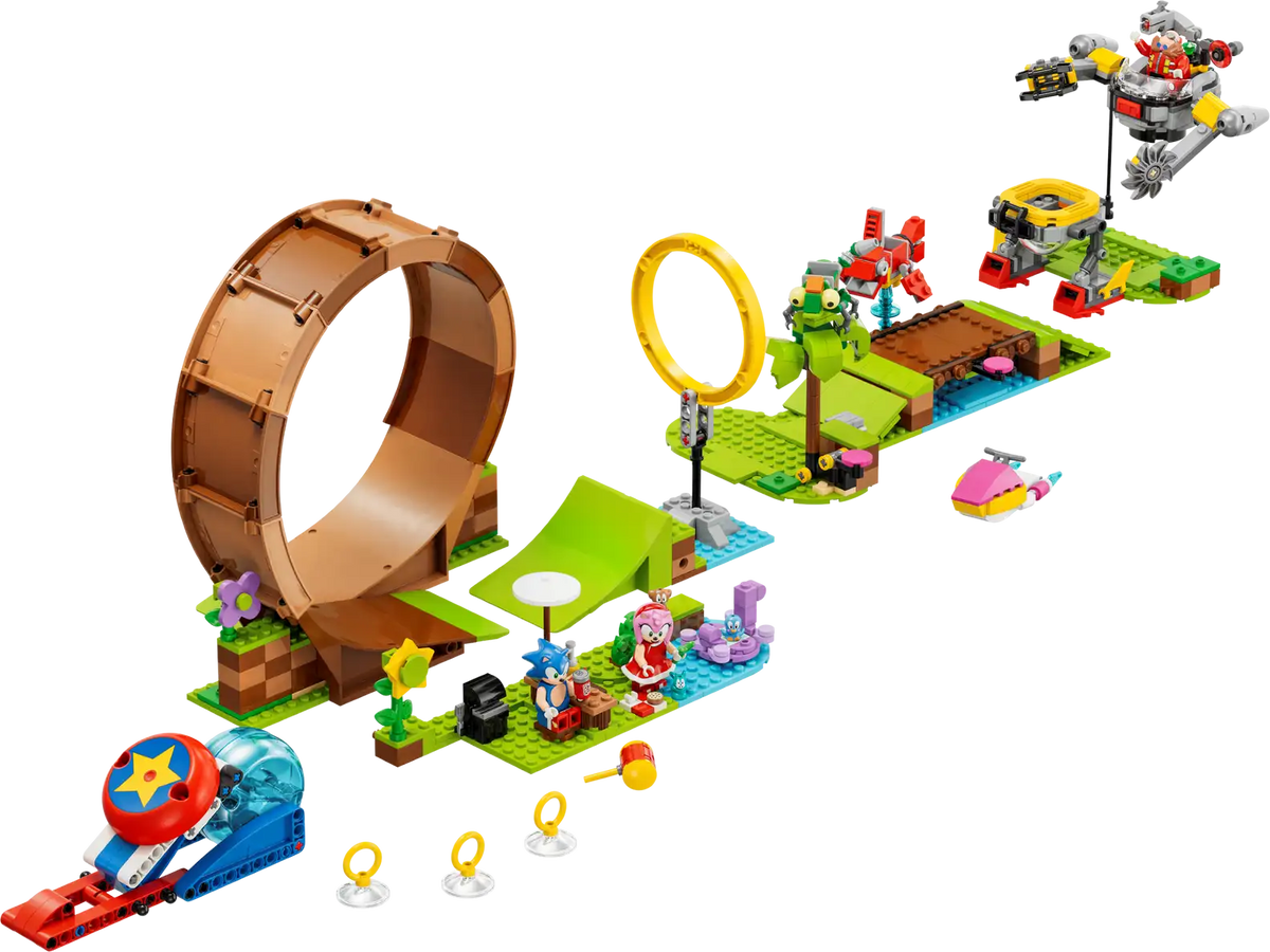 Lego Sonic The Hedgehog : Sonic's Green Hill Zone Loop Challenge
