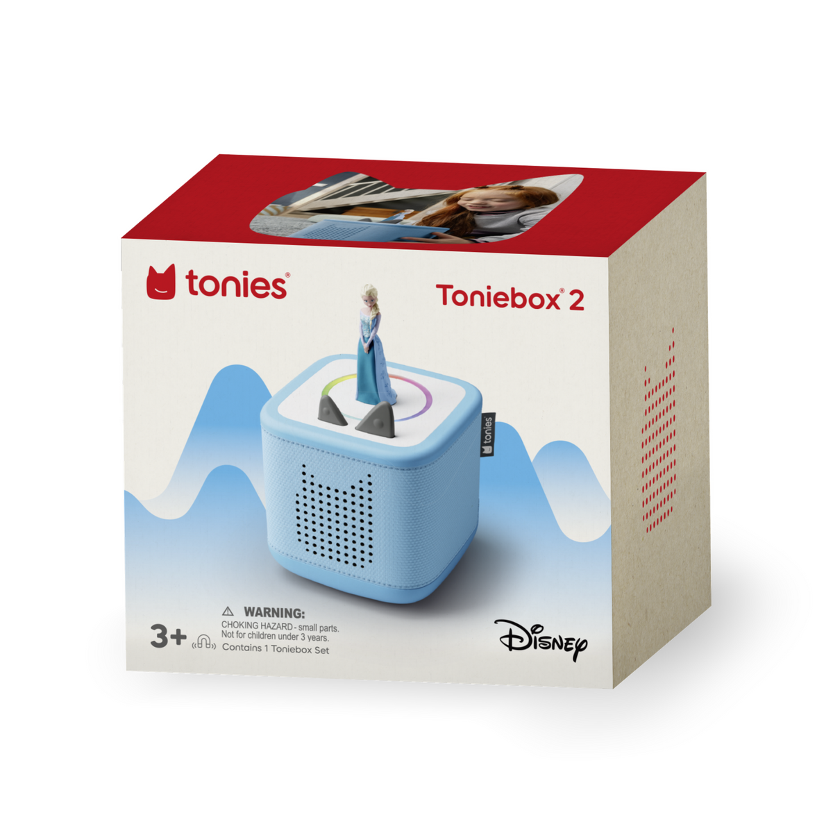 PRE-ORDER) Tonies : TonieBox 2 - Starter Set - Disney Frozen (Sky