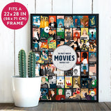 50 Must-Watch Movies Bucket List 1000-Piece Puzzle