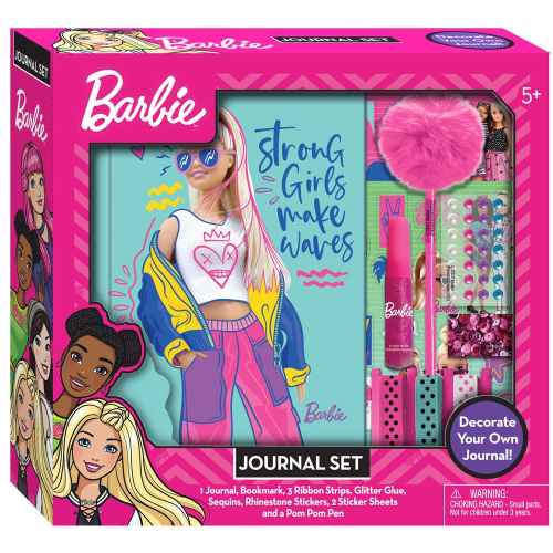 BARBIE - JOURNAL SET - DECORATE YOUR OWN JOURNAL