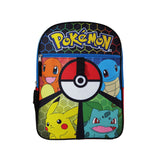 Pokémon Generation 1 - Panels Kids 16" Backpack 5 Piece Set