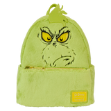 Loungefly Premium : Dr. Seuss' How The Grinch Stole Christmas! Plush Cosplay Light Up Mini Backpack