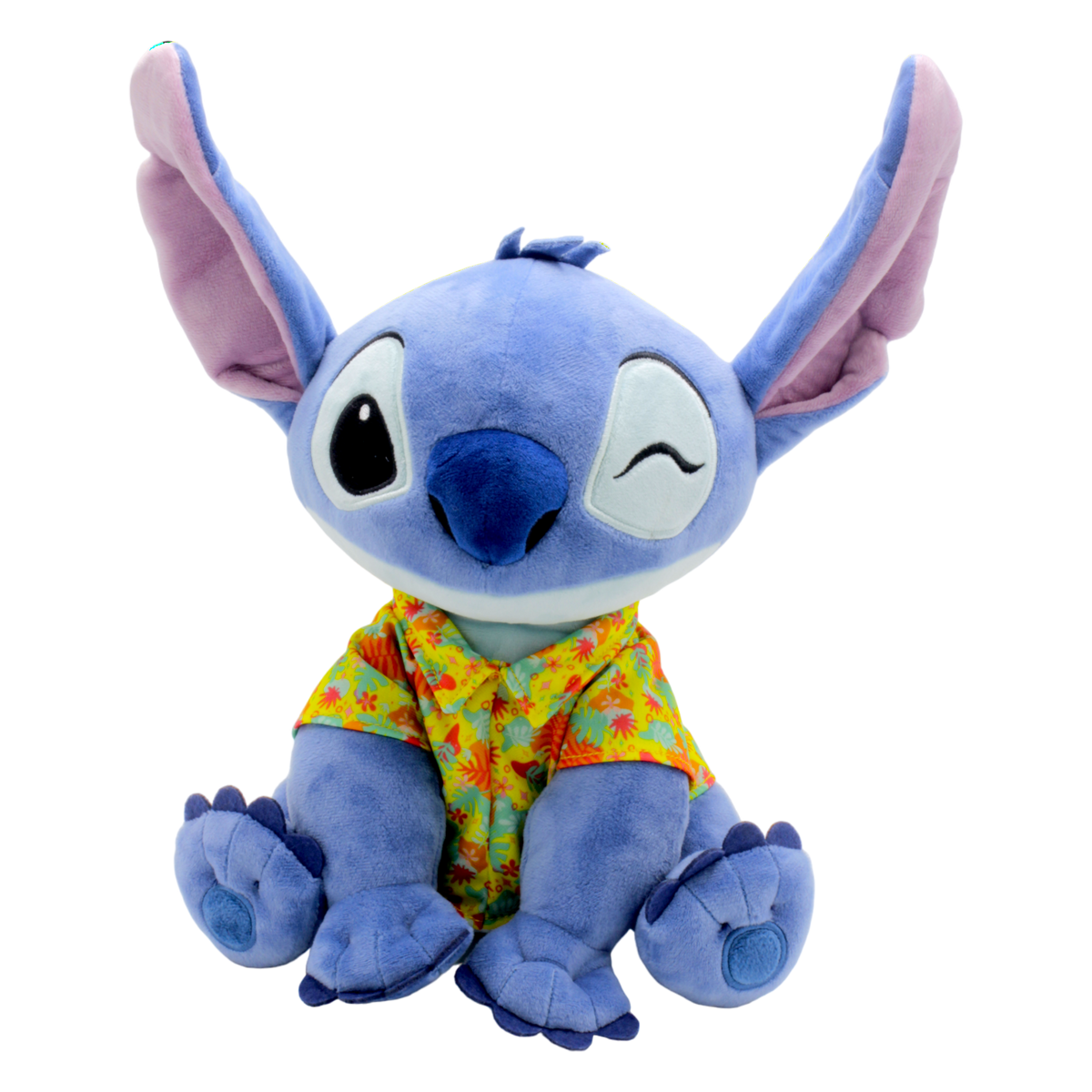 NEW 2024 Disney Lilo Stitch Stitch In Hawaiian Shirt Medium 14 Colossal Toys Inc