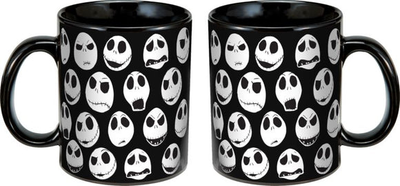 Nightmare Before Christmas - Jack Facial Expressions 16 oz. Ceramic Mug