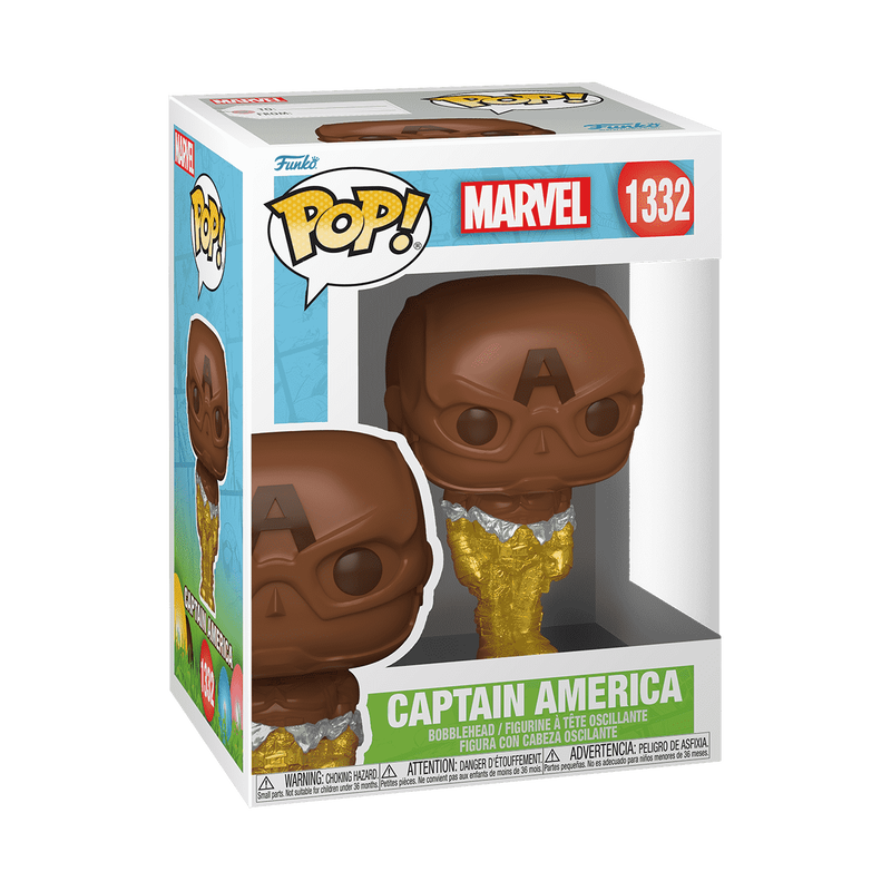 FUNKO POP! EASTER CHOCOLATE COLLECTION : MARVEL CAPTAIN AMERICA