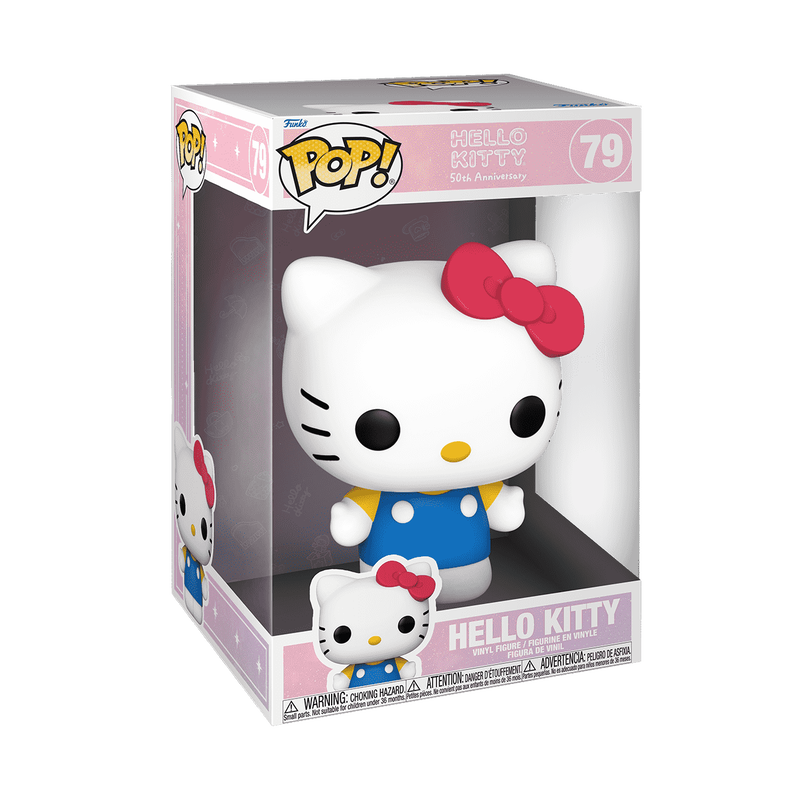 SANRIO FUNKO POP! JUMBO HELLO KITTY (50TH ANNIVERSARY) – Colossal