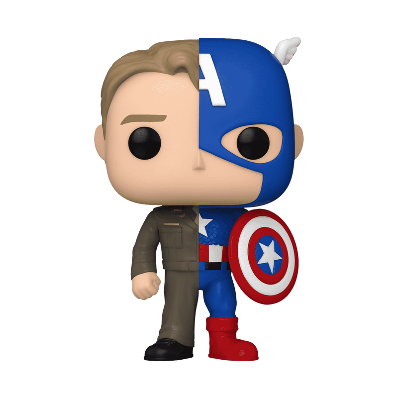 Funko Pop! Marvel Steve Rogers/Captain America – Colossal Toys Inc.