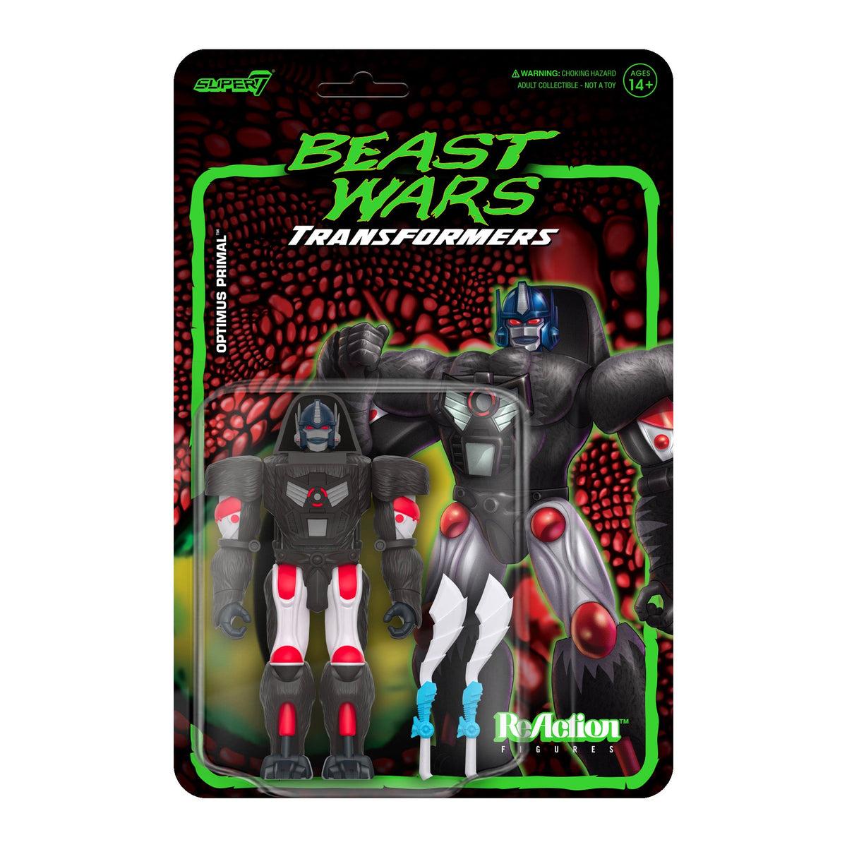Super 7 Collector Series : Transformers ReAction Wave 7 Beast Wars