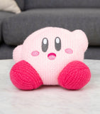 TOMY Nuiguru Knit - Kirby™ - Waving Kirby - Plush Toy - 6 Inch