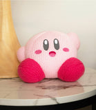 TOMY Nuiguru Knit - Kirby™ - Waving Kirby - Plush Toy - 6 Inch