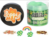 Aurora® Toys - Poppy Slime Co.™ - Lucky Charmed 🍀 Taffy Swirl Slime with Mix-Ins