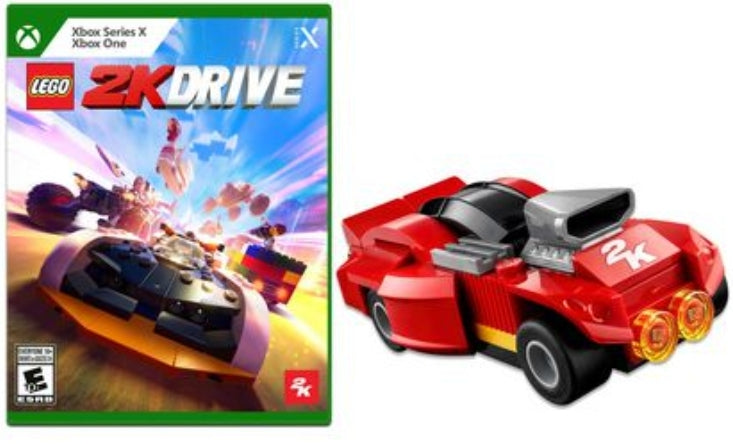 LEGO 2K Drive with FREE 3-in-1 AQUADIRT RACER (Xbox Series X/S