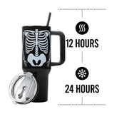 2024 Skeleton Stainless Steel 40oz. Tumbler