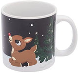 Vandor Rudolph The Red Nosed Reindeer- 20 OZ HEAT REACTIVE CERAMIC MUG