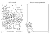 Cutie Critters' Christmas Color & Activity with Crayons