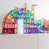 Connetix Magnetic Tiles : Pastel Ball Run Pack 106 pc