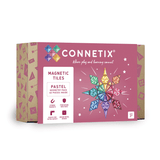(PRE-ORDER) Connetix : Pastel Geometry Pack 40 pc