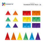 (PRE-ORDER) Connetix : Rainbow Mini Pack 24 pc