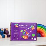(PRE-ORDER) Connetix Magnetic Tiles : Rainbow Starter Pack 60 pc