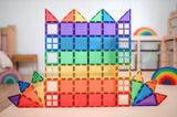 (PRE-ORDER) Connetix Magnetic Tiles : Rainbow Starter Pack 60 pc