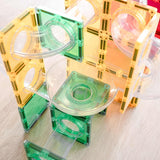 (PRE-ORDER) Connetix Magnetic Tiles : Rainbow Ball Run Expansion Pack 66 pc