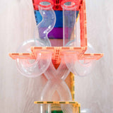 (PRE-ORDER) Connetix Magnetic Tiles : Rainbow Ball Run Expansion Pack 66 pc