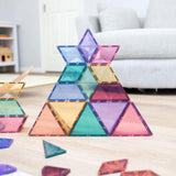 (PRE-ORDER) Connetix Magnetic Tiles : Pastel Shape Expansion Pack 48 pc