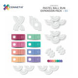 (PRE-ORDER) Connetix : Pastel Ball Run Expansion Pack 80 pc
