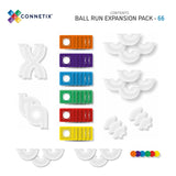(PRE-ORDER) Connetix Magnetic Tiles : Rainbow Ball Run Expansion Pack 66 pc