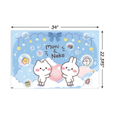 Mimi & Neko Wall Poster : Clouds - 22" x 34"