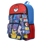 Pokémon 16" Backpack - 5 Piece Set