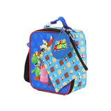 Super Mario Bros Group Shot 4 Piece Kids Lunch Bag and Water Bottle Combo Set