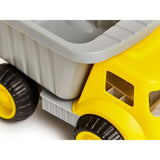 Hape : Giant Load & Tote Dump Truck, yellow-grey