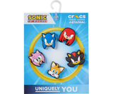Crocs : Sonic the Hedgehog 5 Pack Jibbitz™ Charms