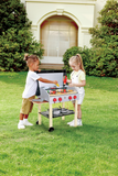 Hape : Wooden Gourmet Grill With Food & Accessories