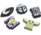Crocs : Disney's Star Wars The Mandalorian 5 Pack Jibbitz™ Charms