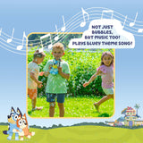 Fubbles : Bluey No-Spill Musical Bubble Machine with 4oz Bubbles
