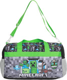 Minecraft - Kids Sleepover 5 Pc Duffle Bag Set