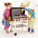 Hape : Wooden Gourmet Grill With Food & Accessories