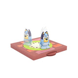 Tile Town : Bluey Heeler Home - Magnetic Tiles Playset With Figures