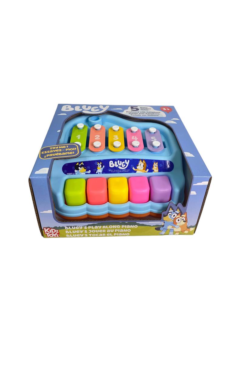 Kidz Toyz Bluey Play Along Piano Xylophone Colossal Toys Inc kidz-toyz-bluey-play-along-piano-xylophone-colossal-toys-inc
