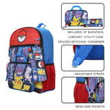 Pokémon 16" Backpack - 5 Piece Set