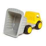 Hape : Giant Load & Tote Dump Truck, yellow-grey