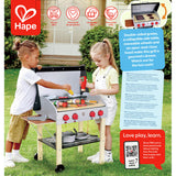 Hape : Wooden Gourmet Grill With Food & Accessories