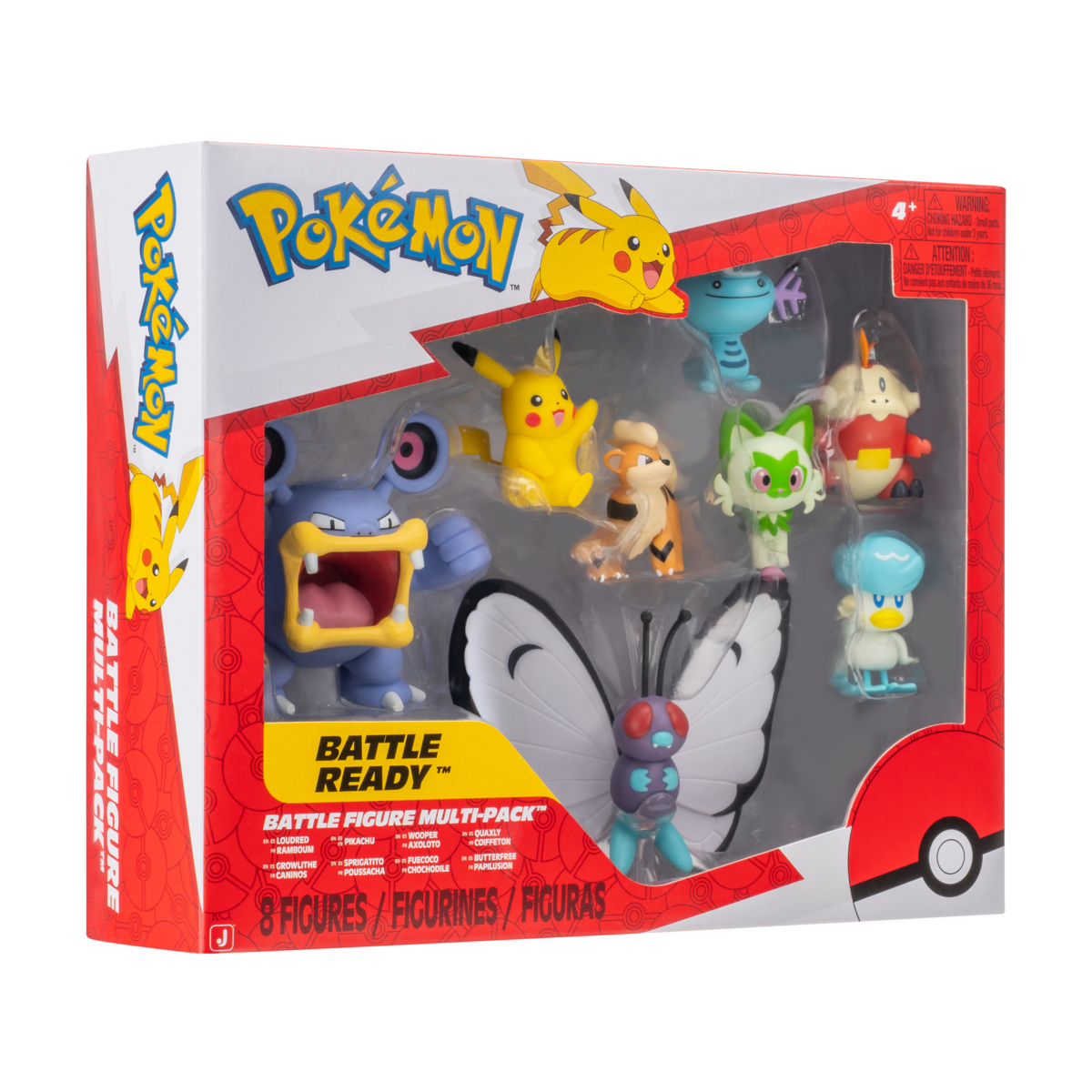 Jazwares : Pokémon Battle Figure Multipack - 8 Pack (PKW4100